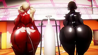 Ann And Makoto'S Breasts Enlarged In A 3d Video